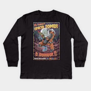 Space Zombies Kids Long Sleeve T-Shirt